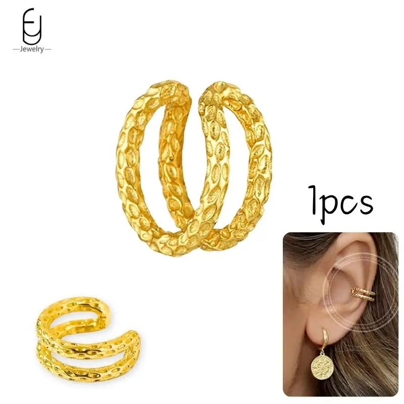 Fake Piercing Ohr Helix