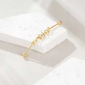 Flower Industrial Piercing 1