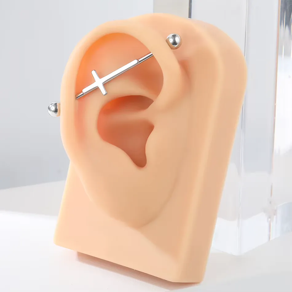 Industrial Piercing Kreuz 3