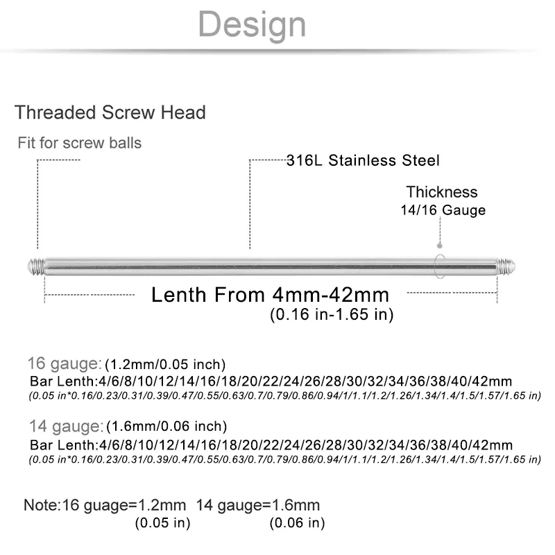 Industrial Piercing Länge 5